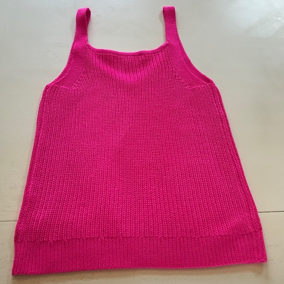 LILLY PULITZER BRISTOW TANK SWEATER PASSION FRUIT PINK - Picture 5 of 11